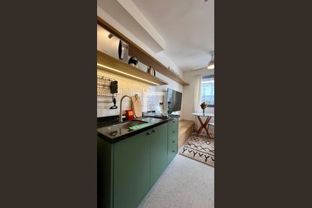 Studio à venda com 24m², 1 quarto e sem vaga Studio à venda com 24m², 1 quarto e sem vagaCozinha