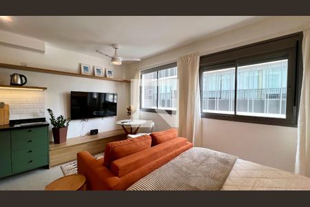Studio à venda com 24m², 1 quarto e sem vaga Studio à venda com 24m², 1 quarto e sem vagaSala