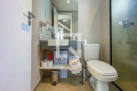 Apartamento para alugar com 44m², 1 quarto e sem vaga Apartamento para alugar com 44m², 1 quarto e sem vagaBanheiro