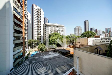 Apartamento para alugar com 122m², 3 quartos e sem vagaVista da varanda