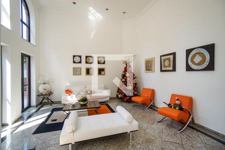 Apartamento para alugar com 122m², 3 quartos e sem vagaHall social