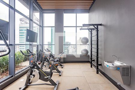 Studio à venda com 27m², 1 quarto e sem vaga Studio à venda com 27m², 1 quarto e sem vagaAcademia