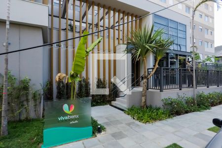 Apartamento para alugar com 34m², 2 quartos e 1 vagaFachada