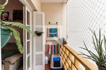 Studio - Varanda de kitnet/studio para alugar com 1 quarto, 47m² em Campos Elíseos, São Paulo