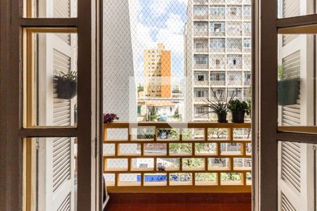 Studio - Varanda de kitnet/studio para alugar com 1 quarto, 47m² em Campos Elíseos, São Paulo