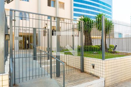 Apartamento para alugar com 50m², 1 quarto e 1 vagaFachada e portaria