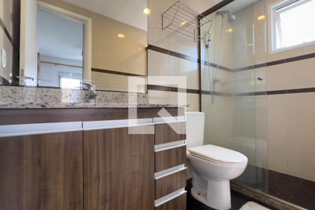 Apartamento à venda com 64m², 2 quartos e 1 vagaBanheiro do quarto 1