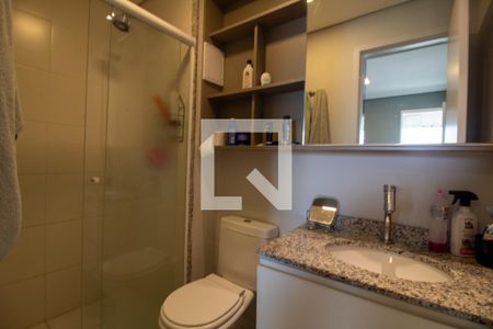 Apartamento à venda com 43m², 1 quarto e 1 vaga Apartamento à venda com 43m², 1 quarto e 1 vagaBanheiro da Suíte