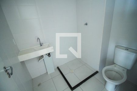 Banheiro de kitnet/studio à venda com 1 quarto, 30m² em Mooca, São Paulo