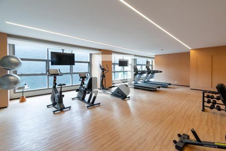 Apartamento à venda com 29m², 1 quarto e sem vaga Apartamento à venda com 29m², 1 quarto e sem vagaÁrea comum - Academia