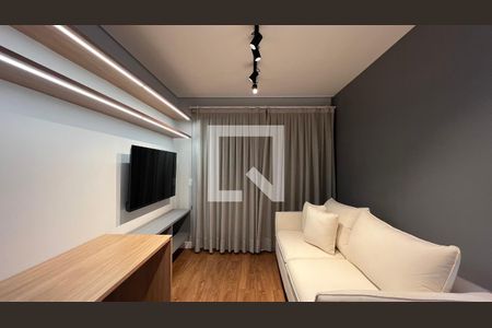 Sala de TV de apartamento para alugar com 1 quarto, 37m² em Jardim Paulista, São Paulo