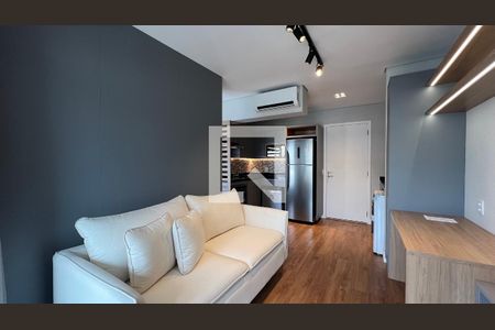 Sala de TV de apartamento para alugar com 1 quarto, 37m² em Jardim Paulista, São Paulo
