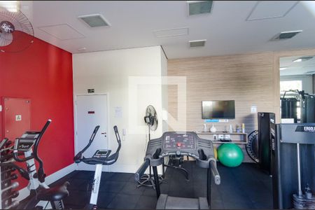 Apartamento à venda com 64m², 1 quarto e 2 vagas Apartamento à venda com 64m², 1 quarto e 2 vagasÁrea comum - Academia