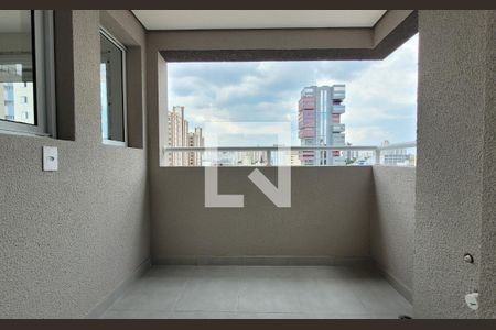 Varanda de apartamento à venda com 2 quartos, 57m² em Jardim Bela Vista, Santo André