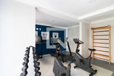 Apartamento à venda com 28m², 1 quarto e sem vaga Apartamento à venda com 28m², 1 quarto e sem vagaÁrea Comum - Academia