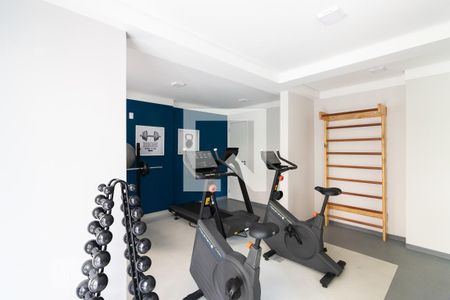 Apartamento à venda com 28m², 1 quarto e sem vaga Apartamento à venda com 28m², 1 quarto e sem vagaÁrea Comum - Academia