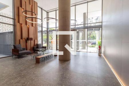 Apartamento para alugar com 45m², 1 quarto e 1 vaga Apartamento para alugar com 45m², 1 quarto e 1 vagaHall social