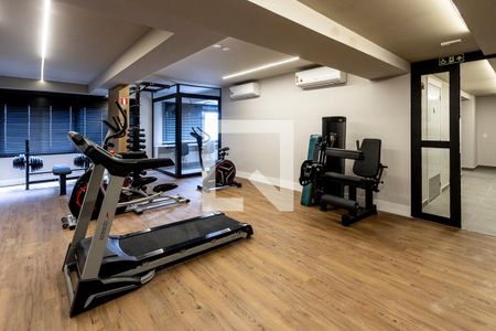 Studio à venda com 29m², 1 quarto e sem vaga Studio à venda com 29m², 1 quarto e sem vagaAcademia