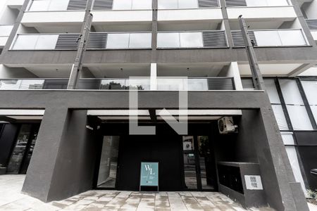 Studio à venda com 27m², 1 quarto e sem vaga Studio à venda com 27m², 1 quarto e sem vagaFachada