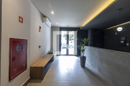 Apartamento à venda com 30m², 1 quarto e sem vaga Apartamento à venda com 30m², 1 quarto e sem vagaHall