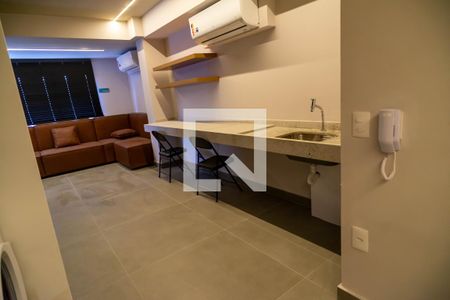 Studio à venda com 29m², 1 quarto e sem vaga Studio à venda com 29m², 1 quarto e sem vagaÁrea comum - Lavanderia