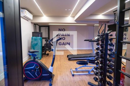 Studio à venda com 29m², 1 quarto e sem vaga Studio à venda com 29m², 1 quarto e sem vagaÁrea comum - Academia