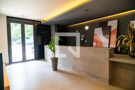 Studio à venda com 29m², 1 quarto e sem vaga Studio à venda com 29m², 1 quarto e sem vagaRecepção