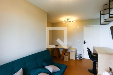 Sala de apartamento para alugar com 2 quartos, 46m² em Parque Assuncao, Taboão da Serra