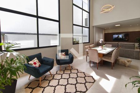 Sala de casa de condomínio à venda com 3 quartos, 289m² em Swiss Park, Campinas