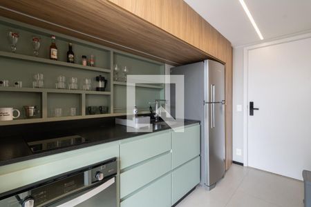 Studio à venda com 27m², 1 quarto e sem vagaCozinha