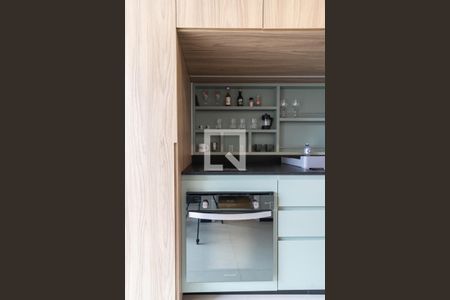 Studio à venda com 27m², 1 quarto e sem vagaCozinha 