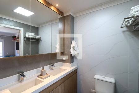 Apartamento à venda com 134m², 3 quartos e 3 vagasBanheiro da Suíte