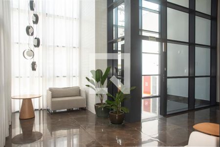 Studio à venda com 30m², 1 quarto e 1 vagaHall social