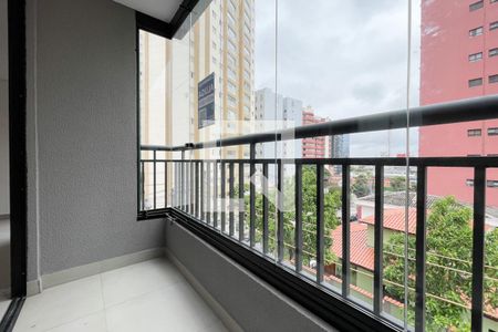 Sacada Sala/Quarto de apartamento para alugar com 1 quarto, 40m² em Centro, São Bernardo do Campo