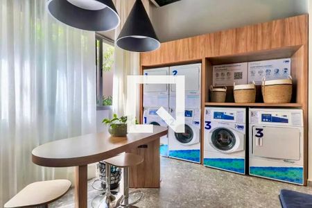 Apartamento para alugar com 30m², 1 quarto e sem vaga Apartamento para alugar com 30m², 1 quarto e sem vagaLavanderia