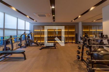 Apartamento à venda com 49m², 1 quarto e 1 vaga Apartamento à venda com 49m², 1 quarto e 1 vagaÁrea comum - Academia