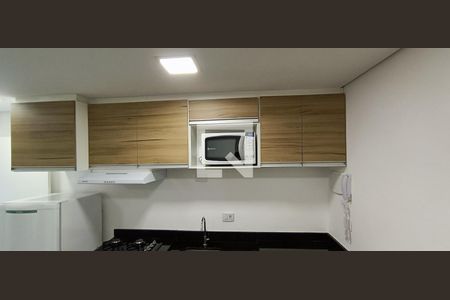 Cozinha de apartamento para alugar com 1 quarto, 25m² em Morumbi, São Paulo