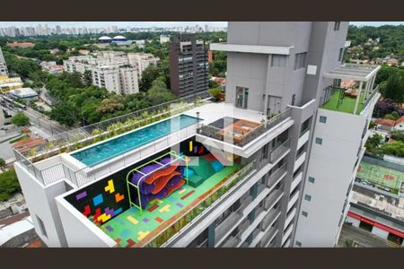 Apartamento à venda com 35m², 1 quarto e sem vaga Apartamento à venda com 35m², 1 quarto e sem vagaPlayground e piscina