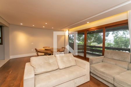 Sala de apartamento à venda com 3 quartos, 165m² em Petrópolis, Porto Alegre