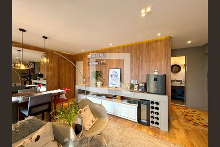 Sala de apartamento à venda com 3 quartos, 115m² em Cidade Monções, São Paulo