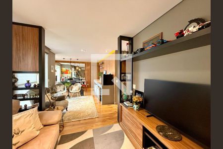 Sala de apartamento à venda com 3 quartos, 115m² em Cidade Monções, São Paulo