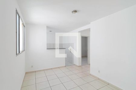 Sala de apartamento para alugar com 2 quartos, 44m² em Chacaras Reunidas Santa Terezinha, Contagem