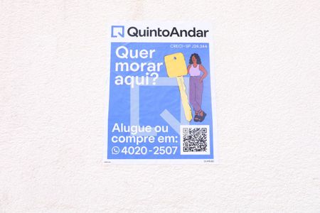 Apartamento à venda com 38m², 2 quartos e 1 vagaFachada do condomínio e Placa