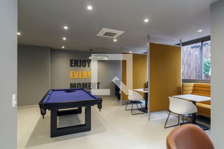 Apartamento à venda com 35m², 1 quarto e sem vaga Apartamento à venda com 35m², 1 quarto e sem vagaÁrea comum - Salão de jogos