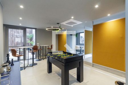 Apartamento à venda com 35m², 1 quarto e sem vaga Apartamento à venda com 35m², 1 quarto e sem vagaÁrea comum - Salão de jogos