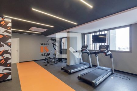 Apartamento à venda com 35m², 1 quarto e sem vaga Apartamento à venda com 35m², 1 quarto e sem vagaÁrea comum - Academia