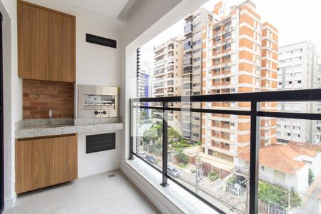 Varanda de apartamento para alugar com 1 quarto, 48m² em Cambuí, Campinas