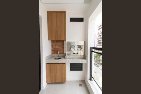 Varanda de apartamento para alugar com 1 quarto, 48m² em Cambuí, Campinas