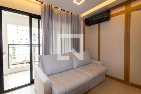 Sala de apartamento para alugar com 1 quarto, 48m² em Cambuí, Campinas