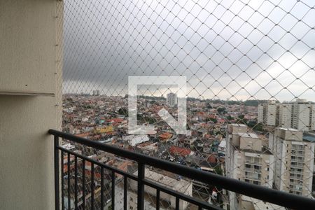 Varanda da Sala de apartamento para alugar com 2 quartos, 47m² em Vila Antonieta, São Paulo